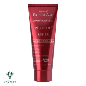 کرم ضدآفتاب روشن کننده و ضدچروک ویتا سان SPF35 آردن اکسپرتیج