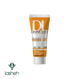 کرم ضدآفتاب پوست خشک SPF50 سان لیفت درمالیفت