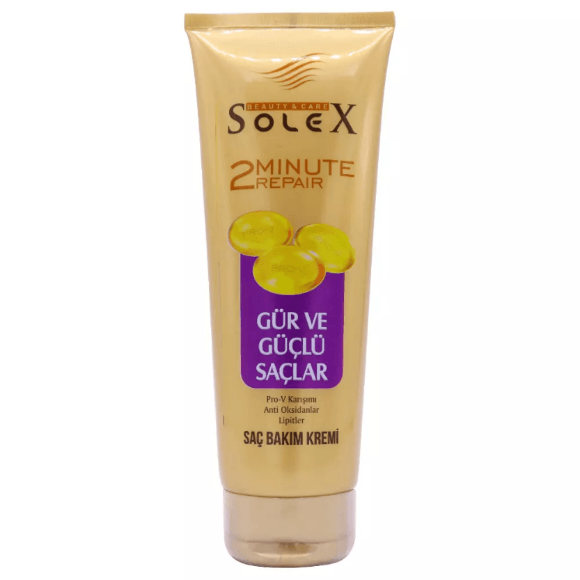 کرم محافظ مو قوی سولکس مدل Gur Ve Cuclu Saclar مناسب موهای آسیب دیده حجم 200 میل کرم محافظ مو قوی سولکس مدل Gur Ve Cuclu Saclar مناسب موهای آسیب دیده حجم 200 میل - تصویر 1