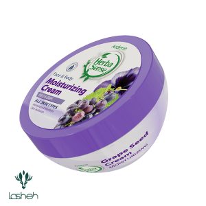 کرم کاسه‌ای مرطوب‌کننده صورت و بدن با رایحه انگور و بنفشه آردن هرباسنس