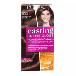 کیت رنگ مو لورال مدل Casting حجم 48 میل - شماره 532 (رنگ قهوه ای شکلاتی)