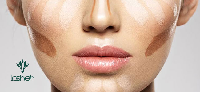 هایلایتر و کانتورینگ