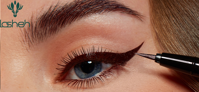 خط چشم ماژیکی بنر