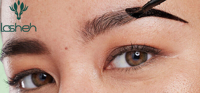 رنگ ابرو بنر