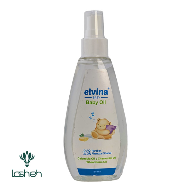 روغن-بدن-کودک-الوینا-عکس-جلو روغن بدن کودک الوینا