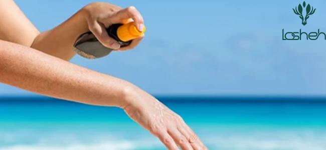 ضد آفتاب بدن بنر