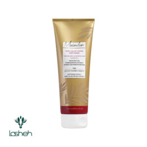 ماسک مو تثبیت‌کننده رنگ مو حاوی کراتین خارج حمام ماکسیمیلیان