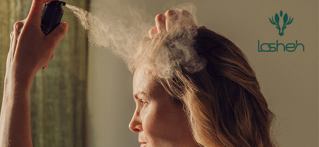 مستطیل شامپو موهای خشک