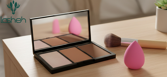 هایلایتر و کانتورینگ پودری بنر