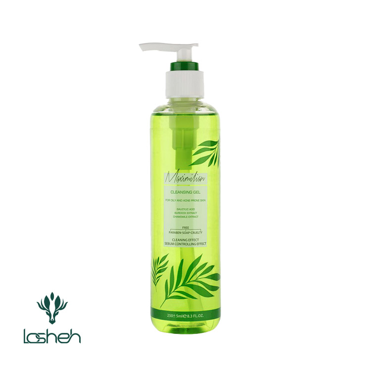 ژل شستشوی صورت مناسب پوست‌های چرب و مستعد آکنه ماکسیمیلیان