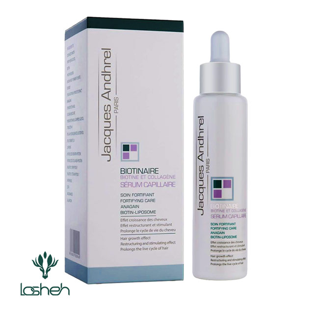 سرم تقویت کننده مو حاوی بیوتین و کلاژن ژاک آندرل