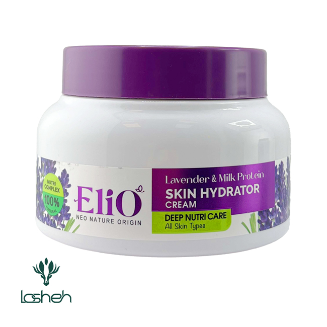 کرم-مرطوب-کننده -الیو-حاوی -اسطوخودوس-و -شیر کرم مرطوب کننده الیو حاوی اسطوخودوس و شیر