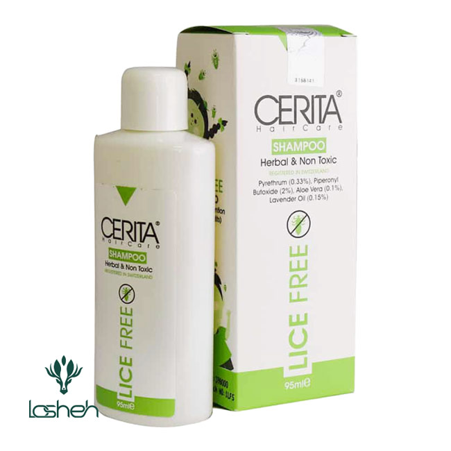 شامپو-ضد-شپش--لایس-فری-سریتا شامپو ضد شپش لایس فری سریتا مناسب انواع مو