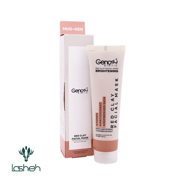 ماسک خاک رس قرمز ژنوبایوتیک