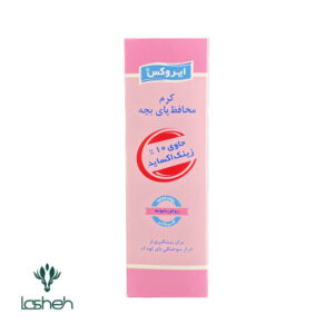 جعبه کرم محافظ پای بچه ایروکس حاوی 10% زینک اکساید