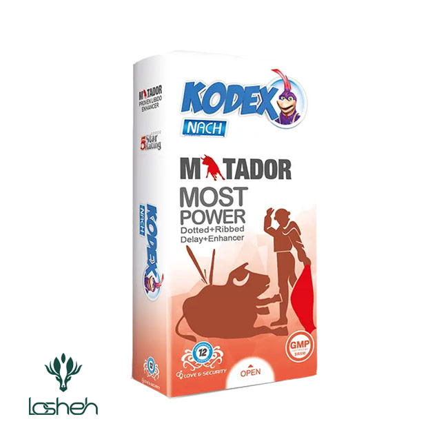 کاندوم تقویت کننده و تاخیری کدکس مدل Matador