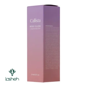 رژگونه مایع 3 گرمی کالیستا مدل rosy glow