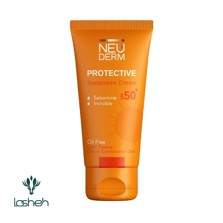 کرم ضدآفتاب SPF50 هایلی پروتکتیو بی‌رنگ نئودرم